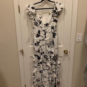 Off the shoulder maxi dress